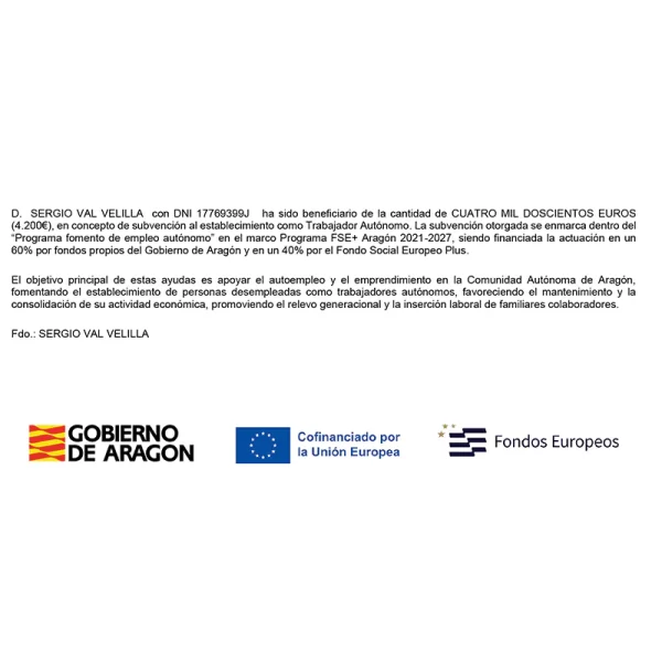 Programa fomento de empleo autónomo