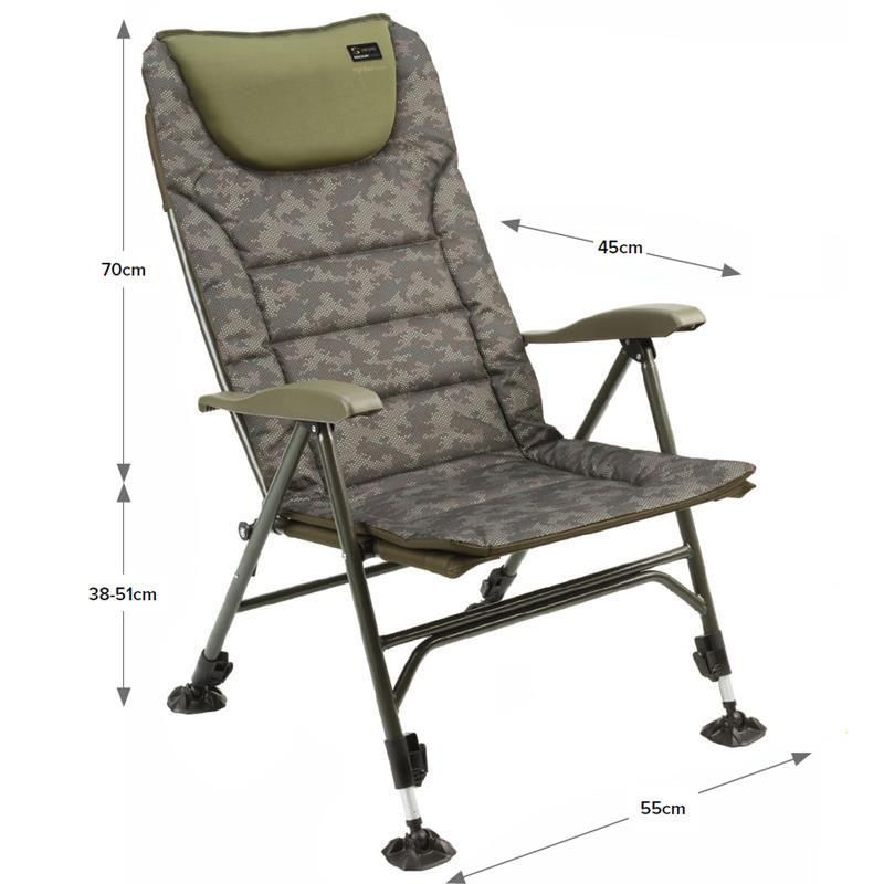 SILLA MAGNUM HI BACK CHAIR CAMO CARPSPIR Imagen 2