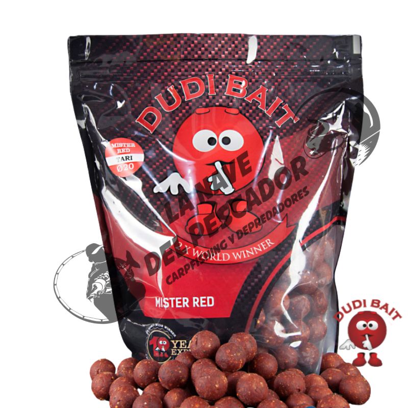 BOILIES MISTER RED SUPER HOT 1K 20MM SOL
