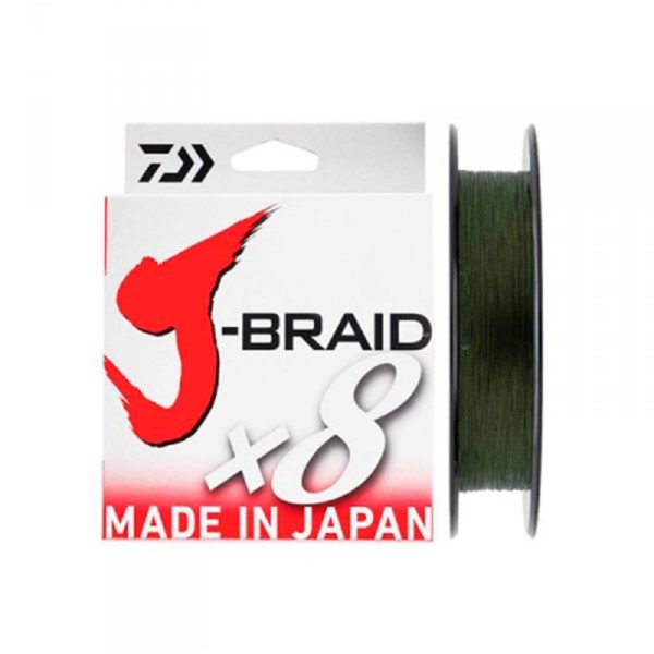 J BRAID X8 DARK GREEN 0 16MM 300M 9 0KG