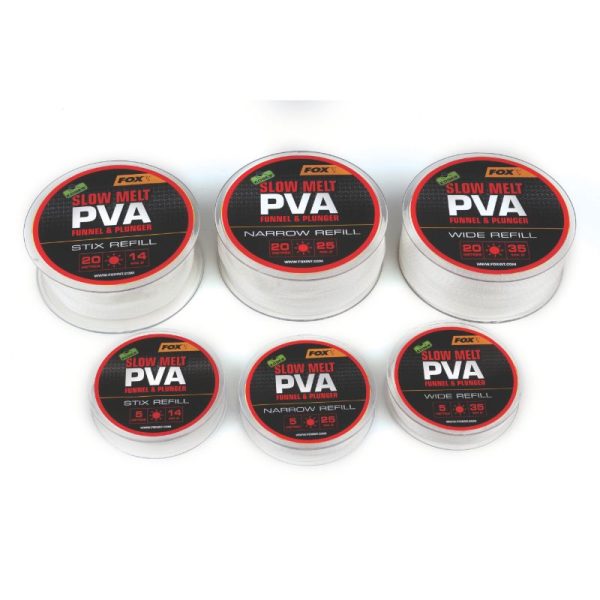 PVA REFILL SLOW MELT 5M 35MM FOX