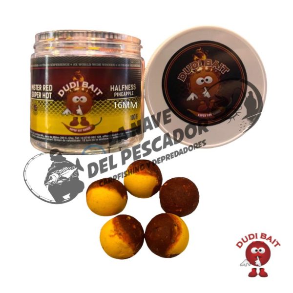 BOILIES MISTER RED SUPER HOT PIÑA 16MM