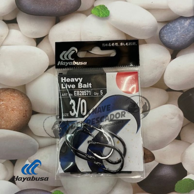 ANZUELO HAYABUSA HEAVY VILERBAIT 3/0