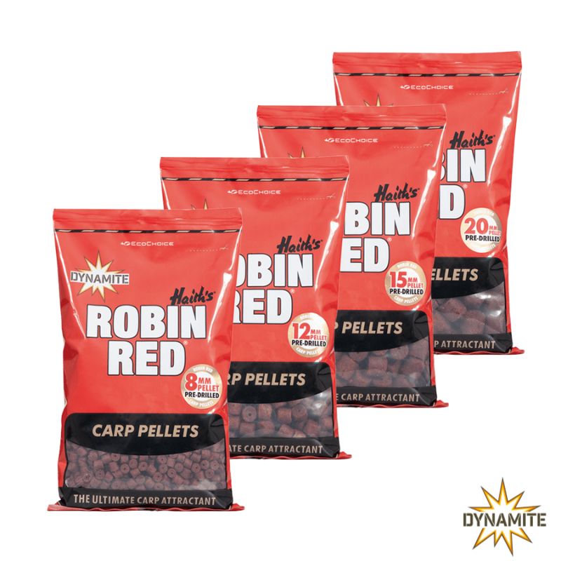 ROBIN RED CARP PELLETS 15MM 900G Imagen 2