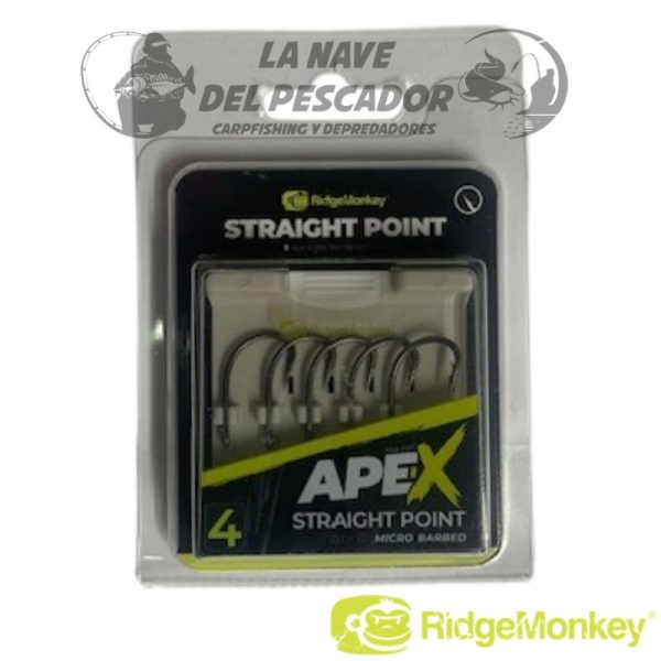 STRAIGHT POINT APEX SIZE4 RIDGEMONKEY
