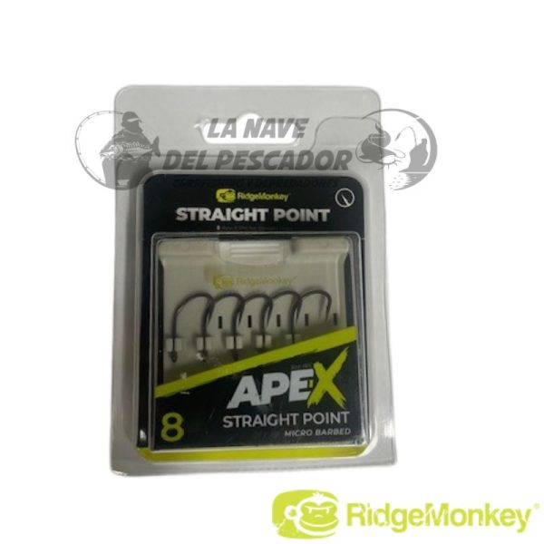 STRAIGHT POINT APEX SIZE8 RIDGEMONKEY