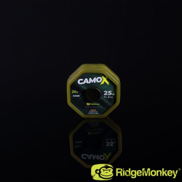 CAMOX SOFT COATED HOOKLINK 25LB 20M