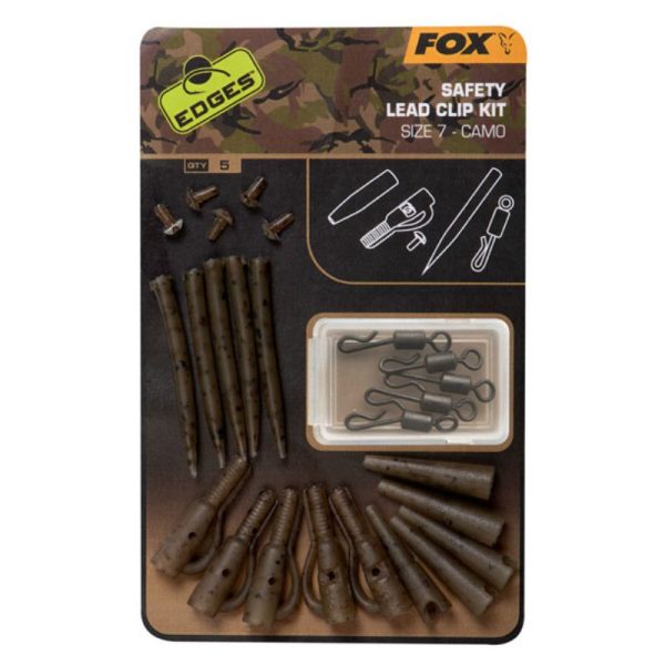 SAFETY LEAD CLIP KIT SIZE 7 FOX