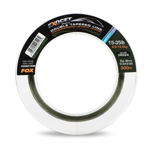 FOX EXOCET DOUBLE TAPERED 0 33 0 50MM