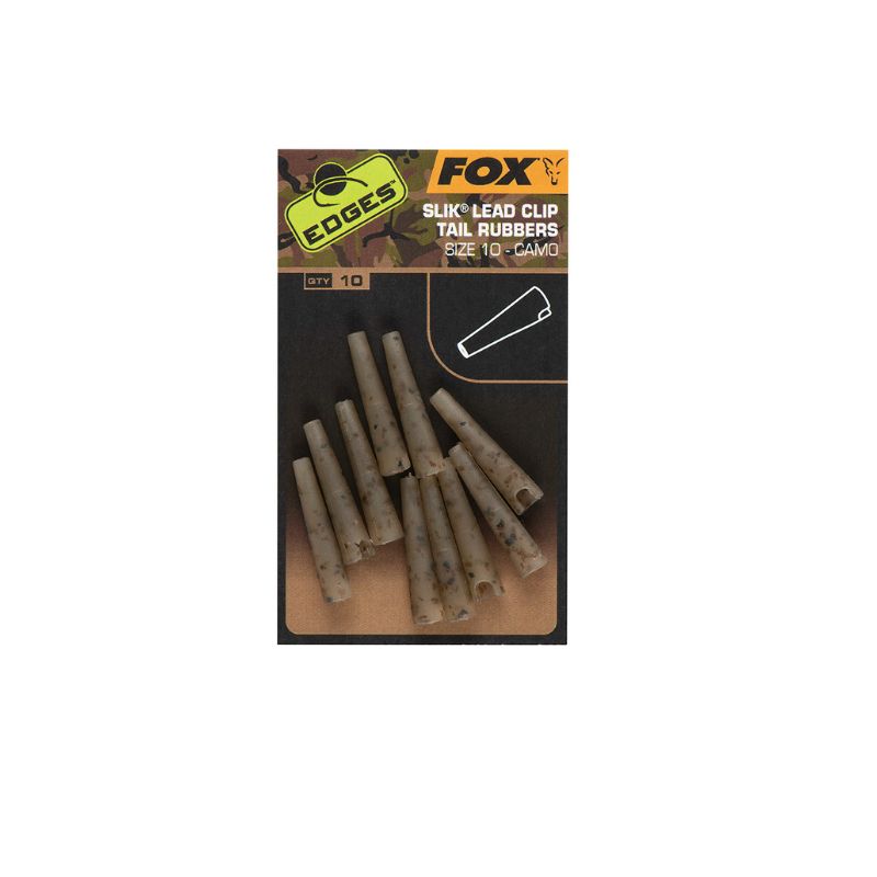 SLIK LEAD CLIP TAIL RUBBERS 10 FOX