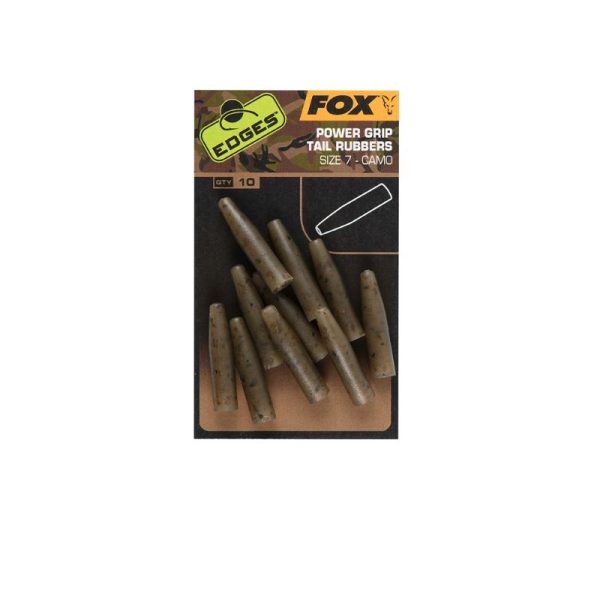 POWER GRIP TAIL RUBBERS SIZE 7 CAMO