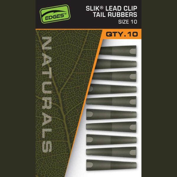 SLIK LEAD CLIP TAIL RUBBERS SIZE 10 FOX