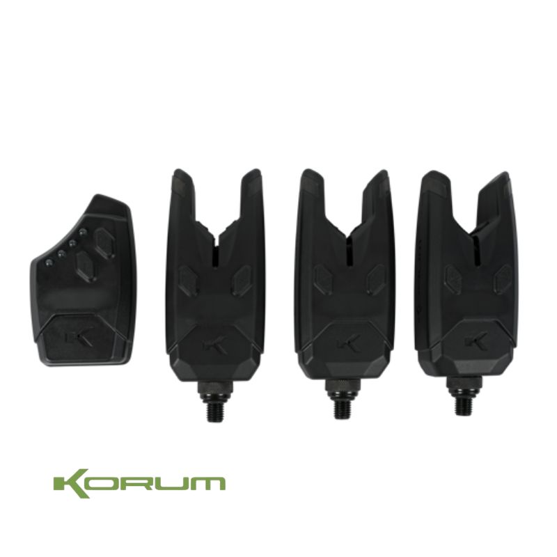 KORUM KSI6 3 ROD REMOTE ALARMA SET