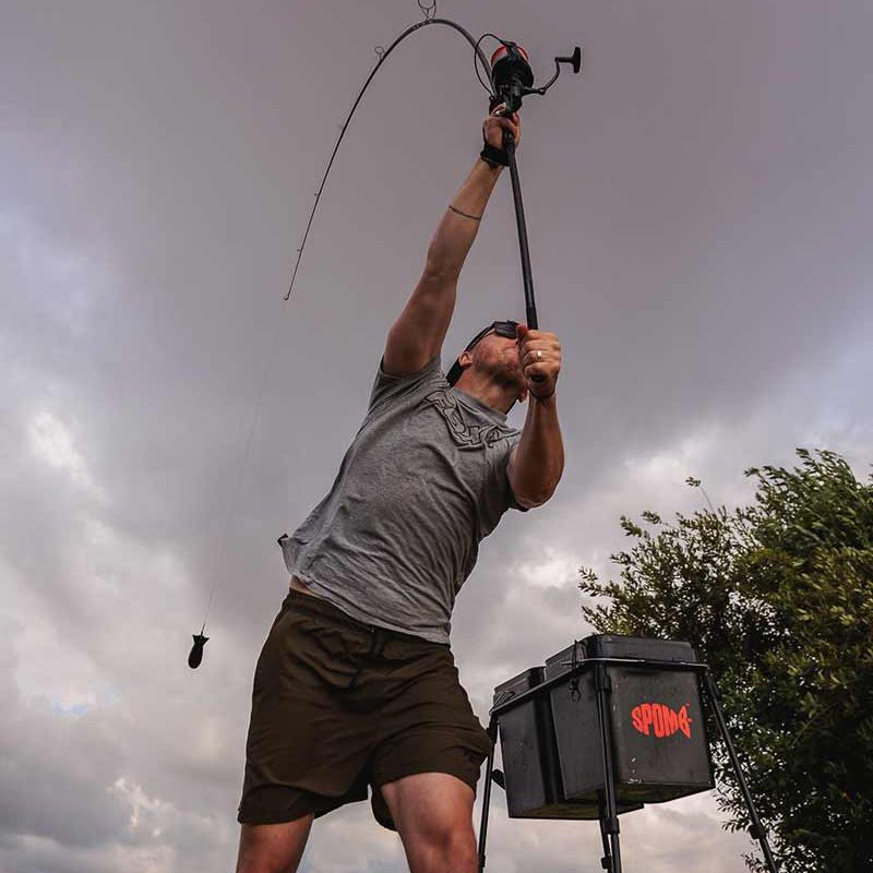 SPOMB TAPERED BRAIDED LEADERS 50 20LB10M Imagen 4