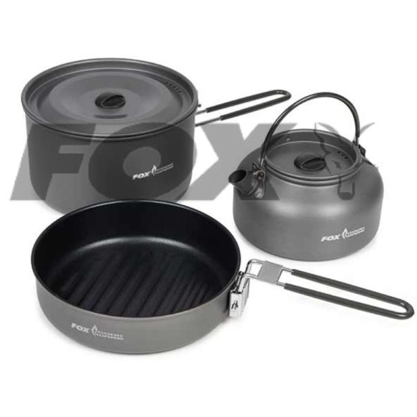 FOX COOK WARE 3PC COOKSET