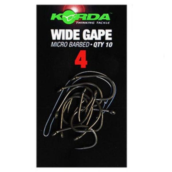 WIDE GAPE MICRO BARBED N4 KORDA