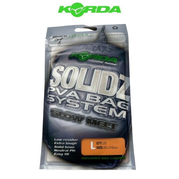 SLOW MELT PVA BAGS L KORDA