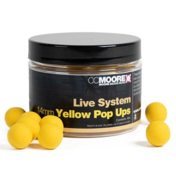 LIVE SYSTEM POP UPS YELLOW14MM CCMOORE