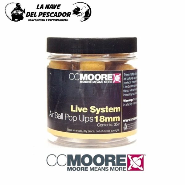 LIVE SYSTEM AIR BALL POPUPS 18MM