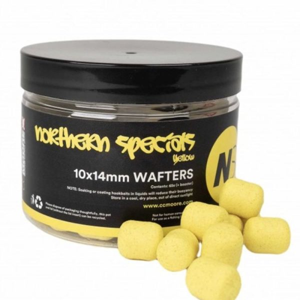 NS1 DUMBELL WAFTERS 10X14MM YELLOW