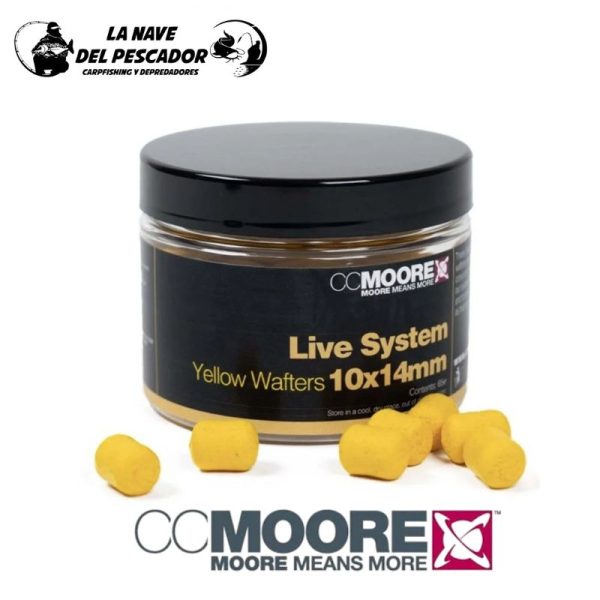LIVE SYSTEM WAFTERS YELLOW 10X14MM