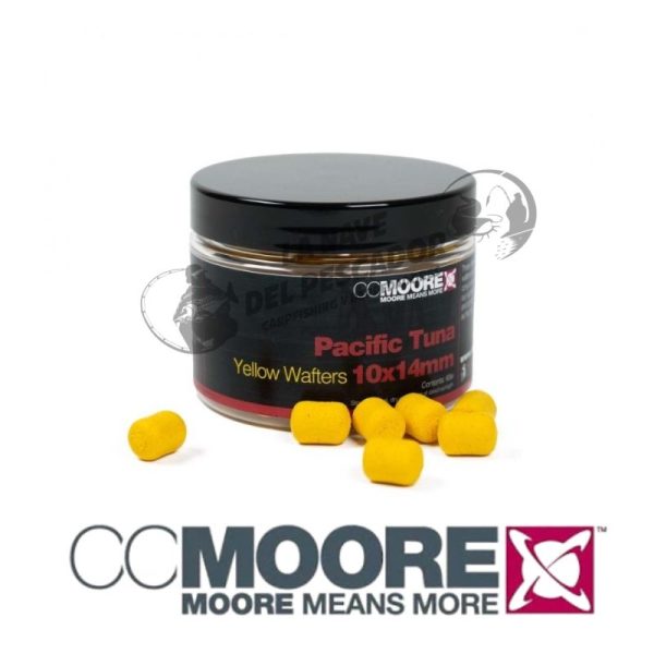 PACIFIC TUNA WAFTERS YELLOW 10X14MM