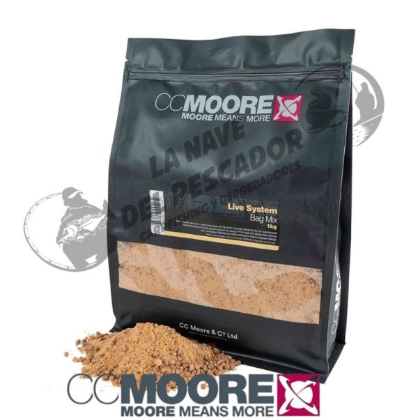LIVE SYSTEM 1KG PVA BAG MIX CCMOORE