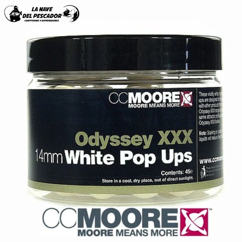 ODYSSEY WHITE POP UPS 14MM CCMOORE
