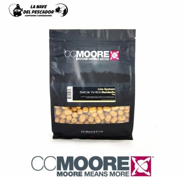 LIVE SYSTEM 15X18MM DUMBELLS CCMOORE