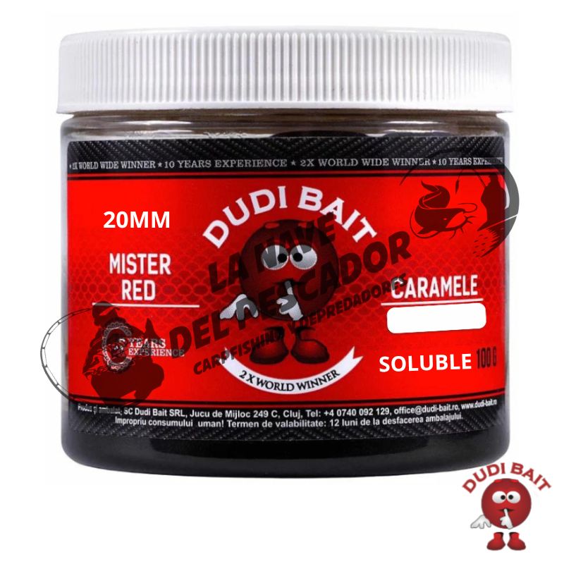 BOIL MISTER RED CARAMELE SOL 20MM 100G