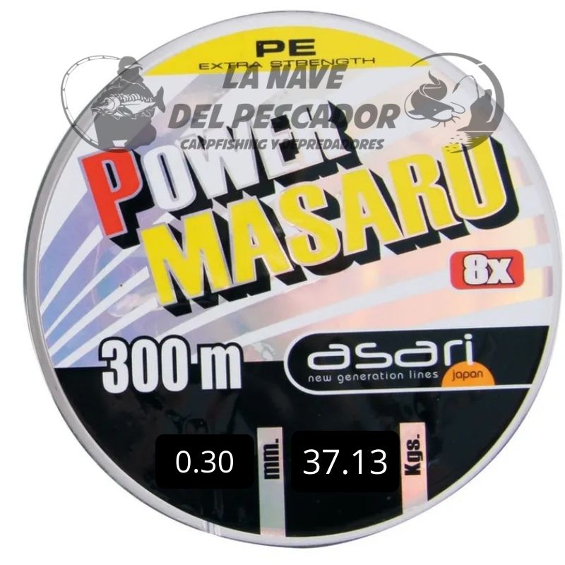 MASARU POWER 300M 0,30MM 37 13KG