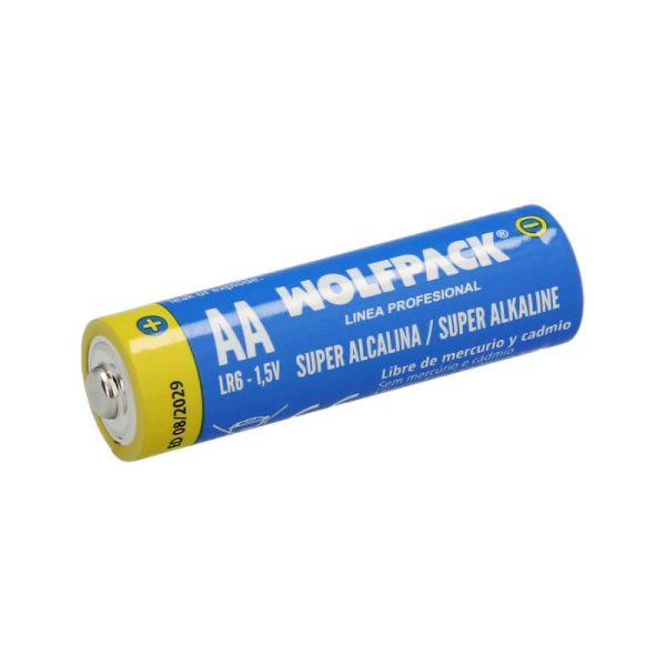 WOLFPACK PILAS AA ALCALINA LR6 1,5V