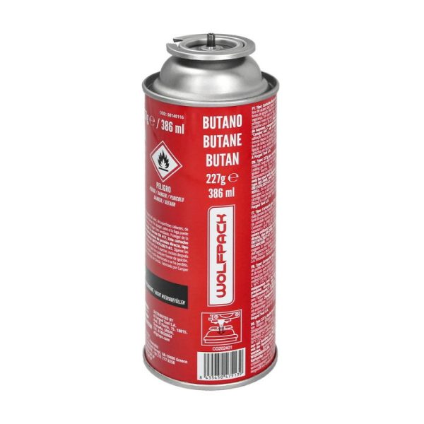 WOLFPACK BUTANO 227G 386ML