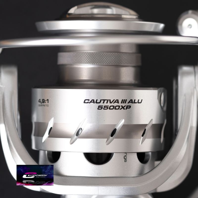 CARRETE CAUTIVA III 5500 XP ALU CINNETIC Imagen 3
