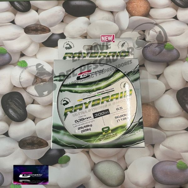 RAYBRAID8 300M GREENTRACER 0 38MM CINNET