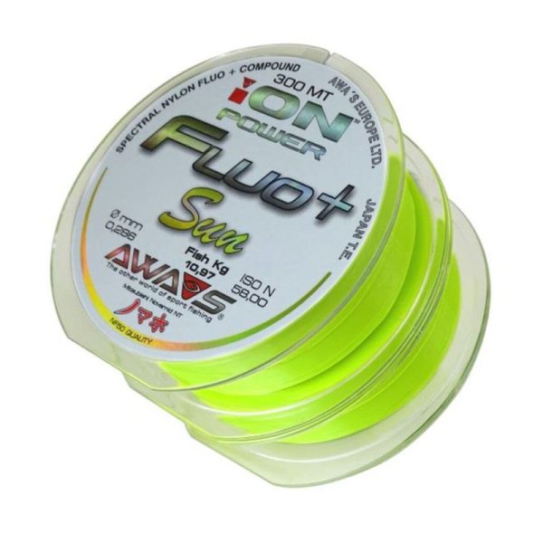 AWA SHIMA ION POWER FLUO+ SUN0,30MM 600M