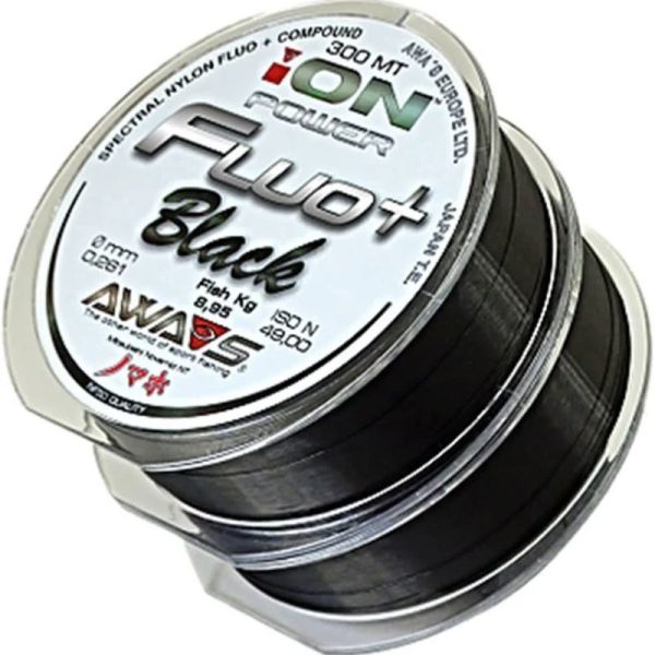 AWA SHIMA ION POWER FLUOBLACK0,28MM 600M