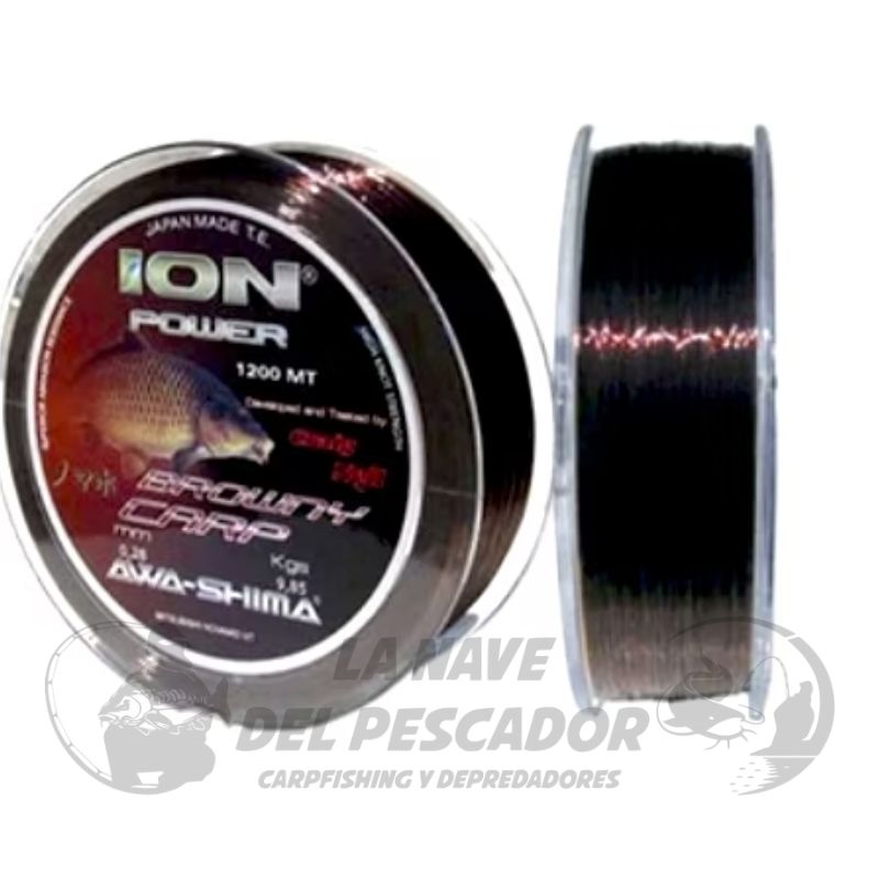 AWA SH ION POWER BROWNY CARP 0,37 1200M