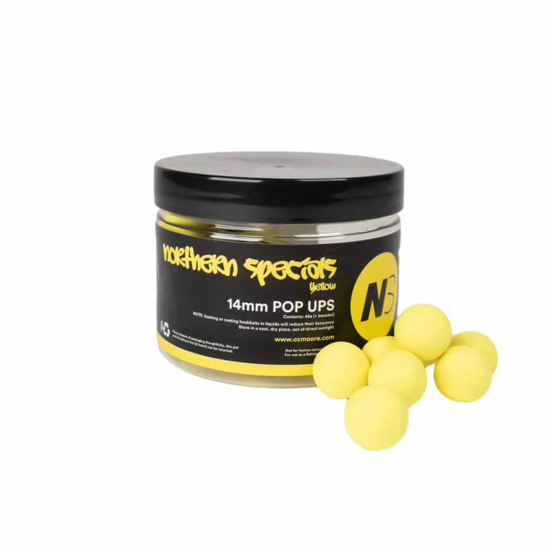 Pop ups ccmoore ns1 amarillos 13 14 mm tienda carpfishing 5484484