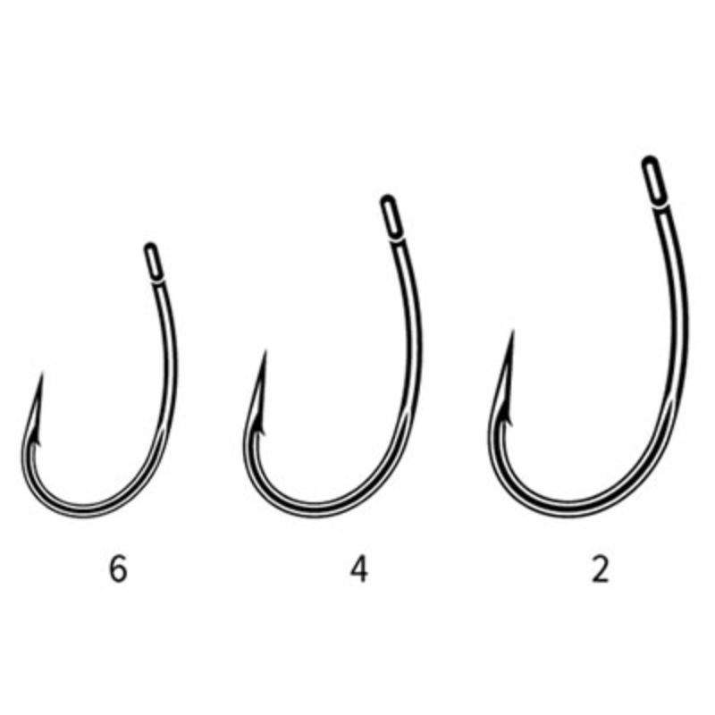 RAZORPOINT SHORT CURVE SHANK N8 CARPSPIR Imagen 2