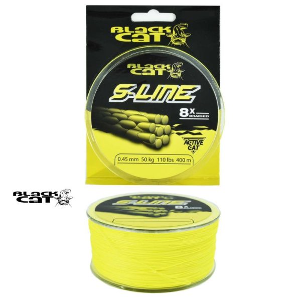 S LINE 0,38MM 250M 40KG BLACK CAT