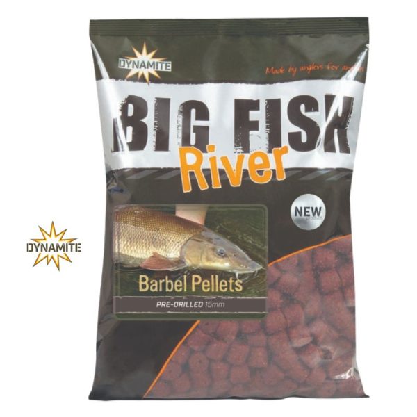 DYNAMITE BIGFISH RIVER BARBEL PELLET15MM