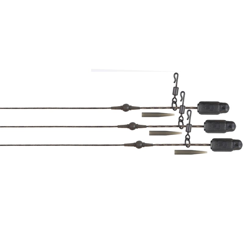 EDGES SUBMERGE HELI CLIP RIGS 30LB CAMO