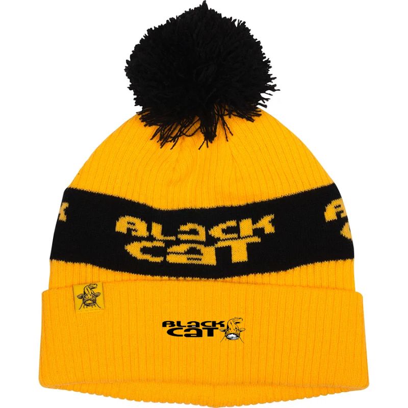BLACK CAT GORRO YELLOW/BLACK