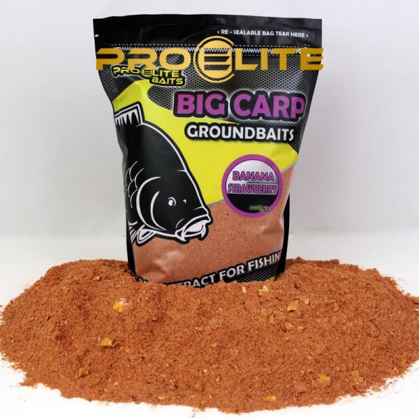 BIG CARP GROUNDBAITS BANANA STRAWBERRY