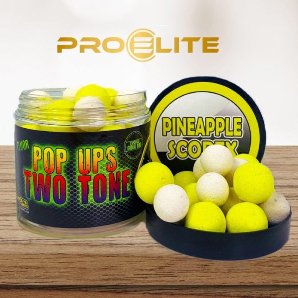 POP UPS TWO TONE PINEAPPLE SCOPEX14 20MM