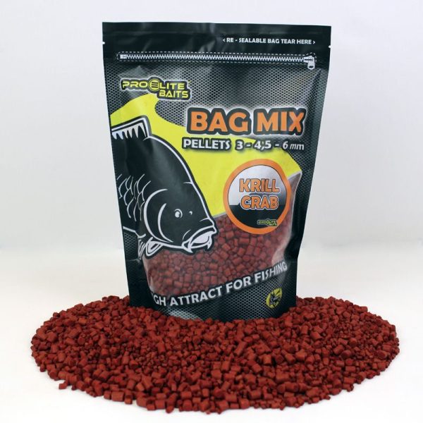 BAG MIX PELLETS KRILL CRAB