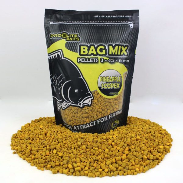 BAG MIX PELLETS PINEAPPLE SCOPEX