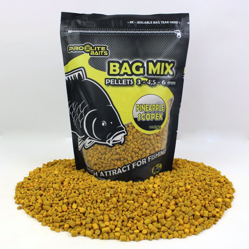 BAG MIX PELLETS PINEAPPLE SCOPEX