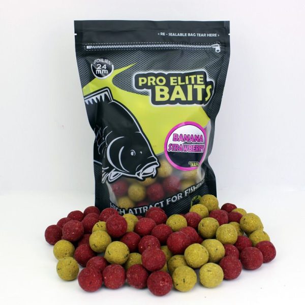 BOILIES 24MM BANANA STRAWBERRY 800GR